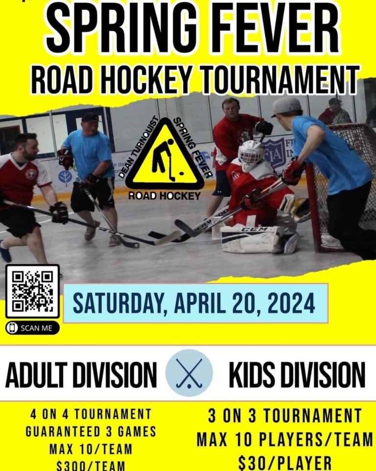 Dean Turnquist Spring Fever Road Hockey Tournament In Innisfail On April 20