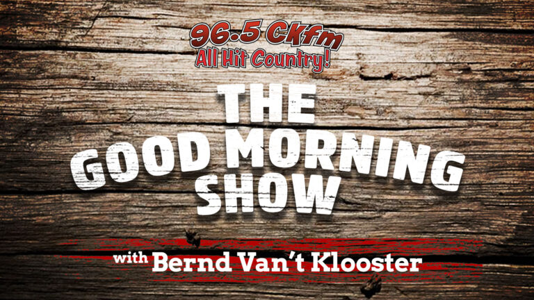 The Good Morning Show with Bernd Van’t Klooster