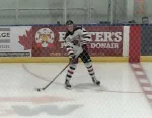 Defenceman From Olds Trying To Help Whitecourt Wolverines Win 2023-2024 AJHL Championship