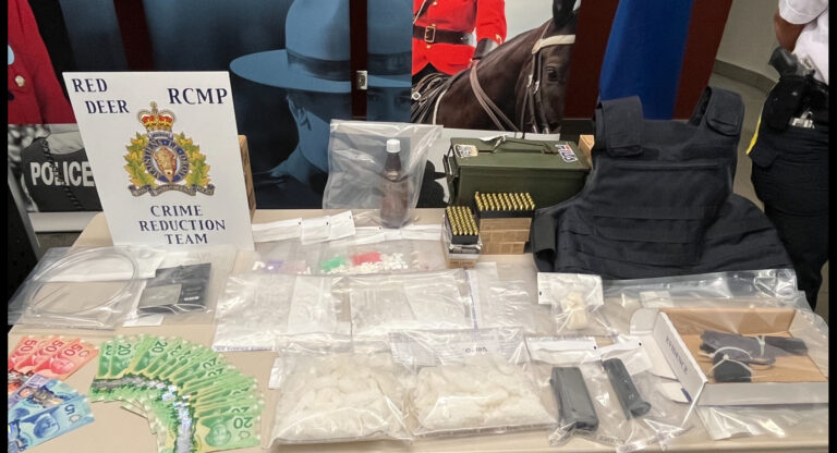 Arrest Of Known Repeat Offender Leads To Significant Drug Seizure For Red Deer RCMP