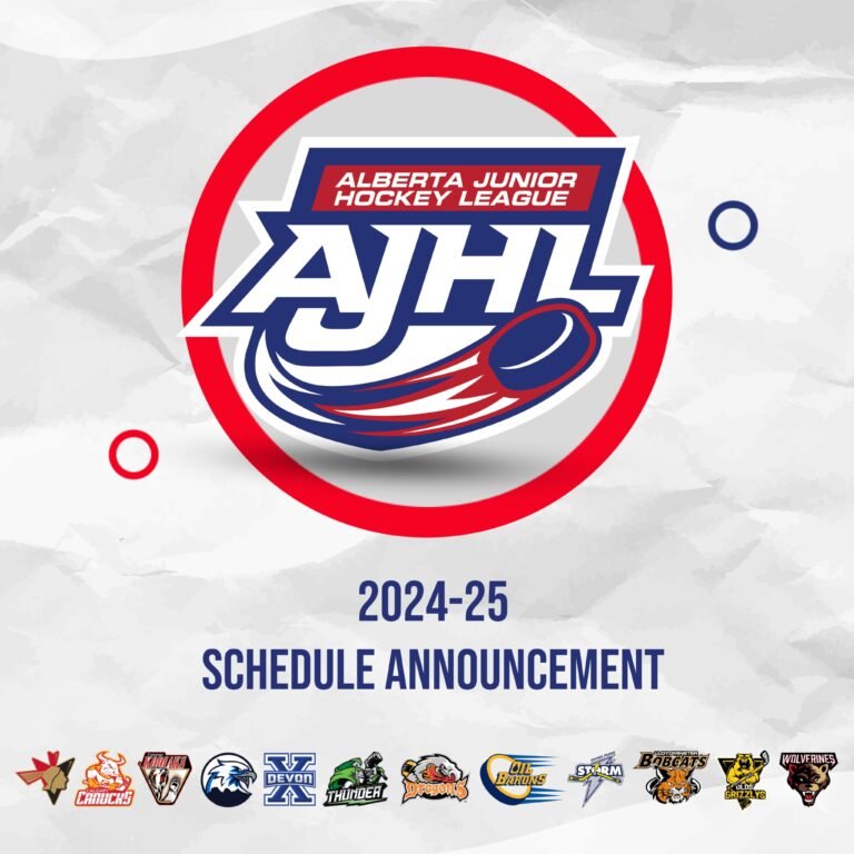 2024-2025 AJHL Regular Season For Olds Grizzlys Starts At Home On September 13