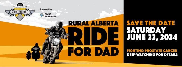 Rural Alberta Ride For Dad On June 22