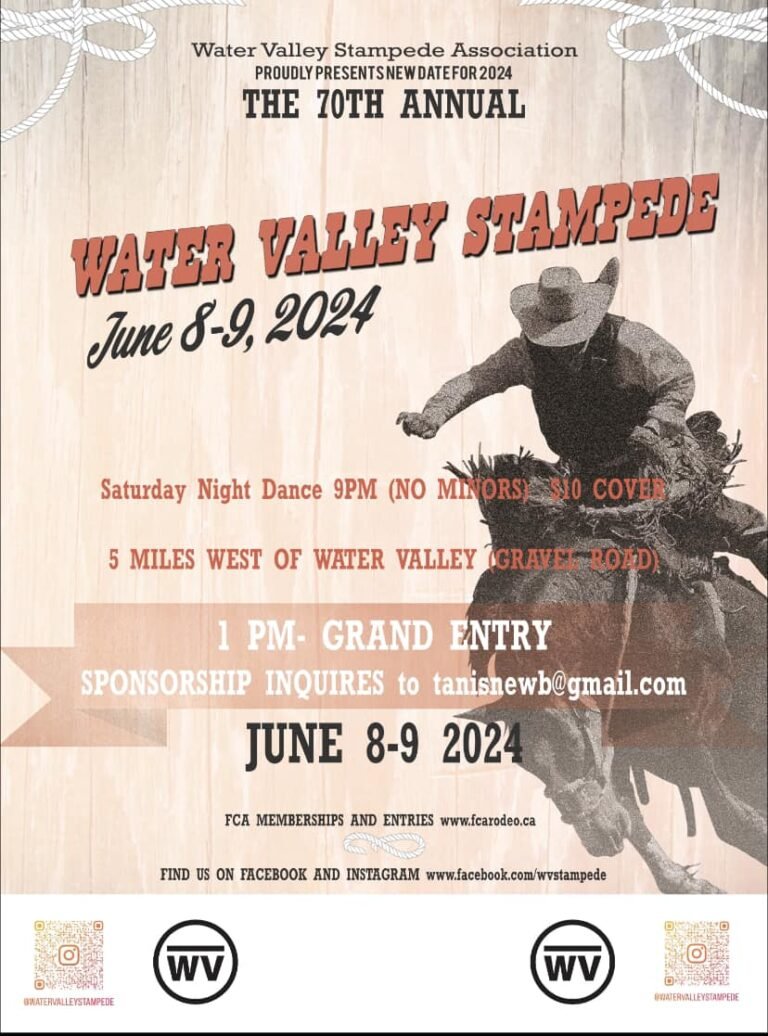 Unofficial FCA Rodeo Results From 70th Annual Water Valley Stampede