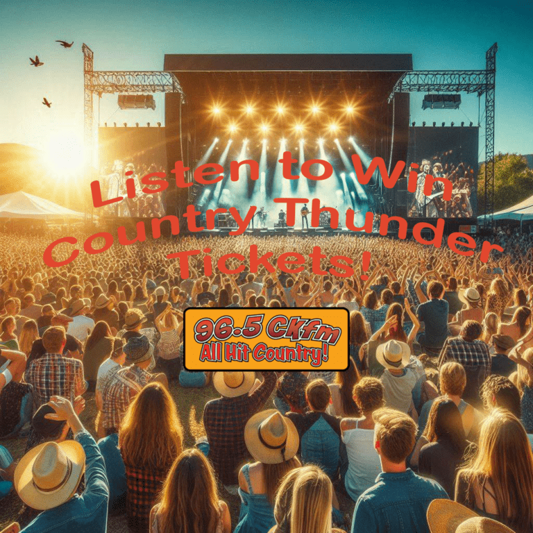 Listen to Win Country Thunder Weekend Passes!