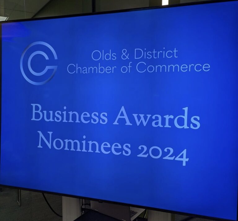 Nominees revealed by Olds Chamber for 2024 Small Business Awards