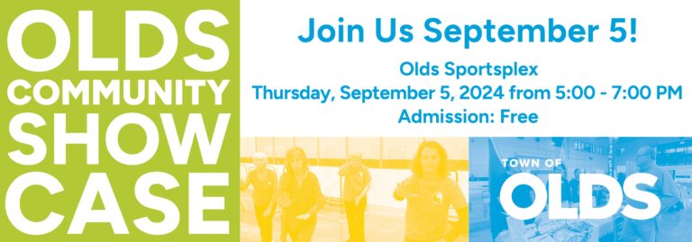 Olds Community Showcase On September 5