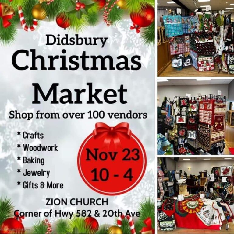 Didsbury Christmas Market Goes Saturday