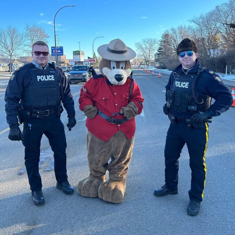 Boosted by warm weather, Innisfail RCMP Charity Checkstop exceeds 2023 totals