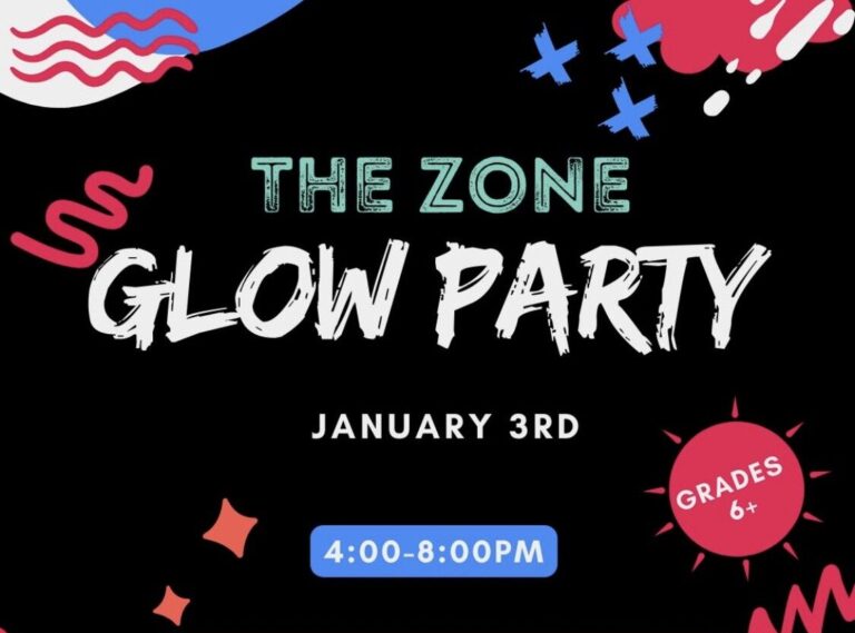 Glow Party at The Zone Begins 2025 for BGC Olds and Area