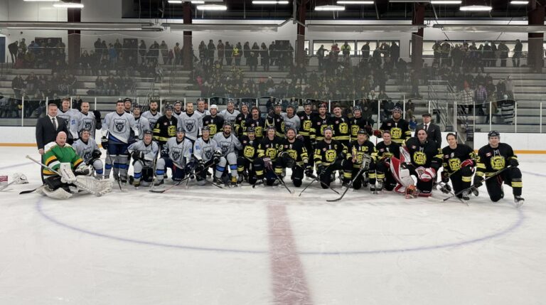 Innisfail Food Bank receives January boost from 3rd annual Battle of the Badges