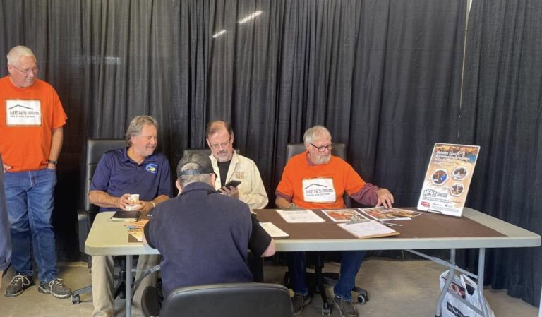 Men's shed and community art hub meeting in Olds on September 19, 2024. (Town of Olds Facebook page)