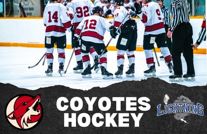 Cremona Coyotes playoff poster. (Supplied, Cremona Coyotes)