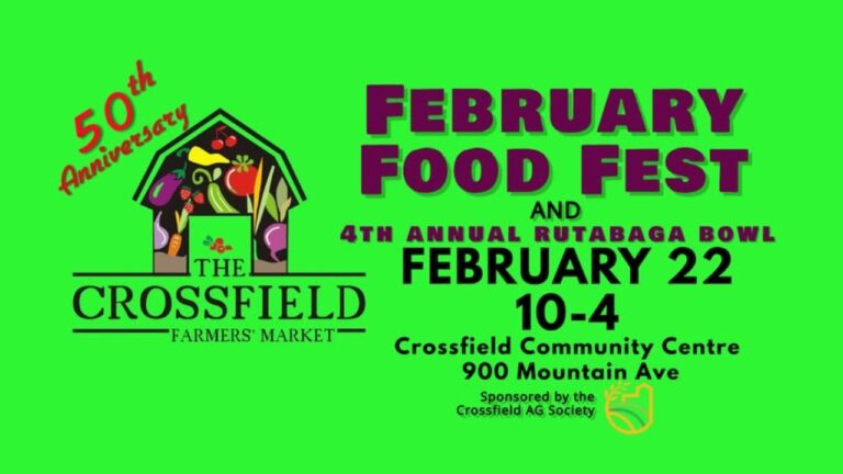 February Food Fest (Crossfield Farmers Market Facebook page)