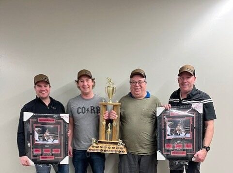 A-Final winners at 40th Torrington Oilmen's Bonspiel. (Supplied, Cliff Fobes)