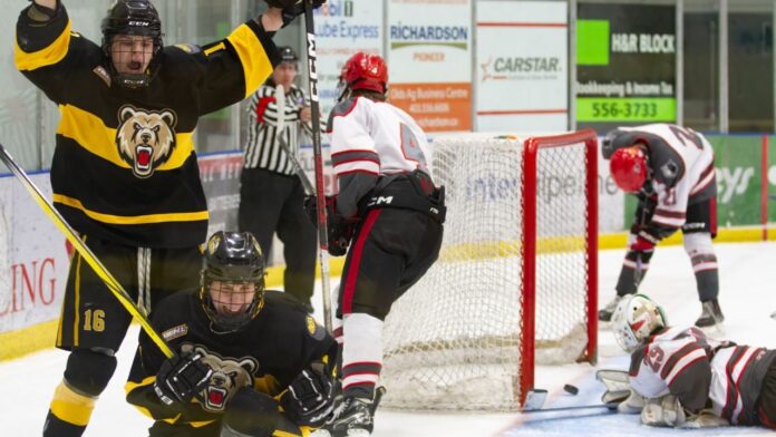 U18 AA Olds Grizzlys. (Supplied, U18AA Grizzlys - photo credit Cindy Tookey)