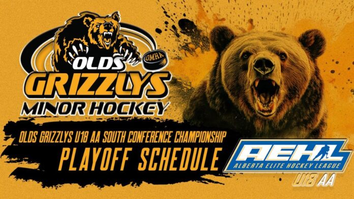 (Supplied, U18 AA Olds Grizzlys)