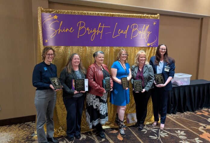 The winners in six categories are recognized at the 2nd annual Mountain View and Neighbours Women In Business Awards Luncheon on March 7, 2025 at the Pomeroy Inn & Suites in Olds. (Bernd Van't Klooster mymountainviewnow.com staff)